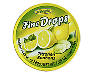 Леденцы драже Woogie Fine Drops лимон 200г