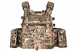 2E Tactical Плитоноска з додатковими сумками Тип1, Молле, камуфляж, фото 11