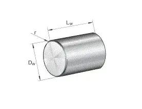 Ролик 2.5*10 GCR15, фото 3