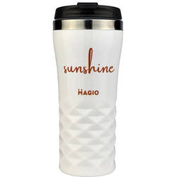 Термочашка Magio Sunshine 450 мл Біла MG-1039 smart