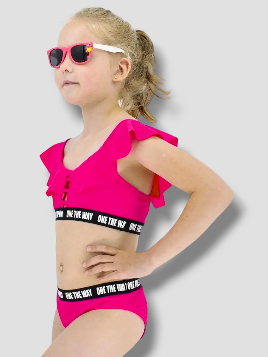 Дитячий підлітковий купальник Samegame 574 кораловий 34 36 38 40 42 розмір