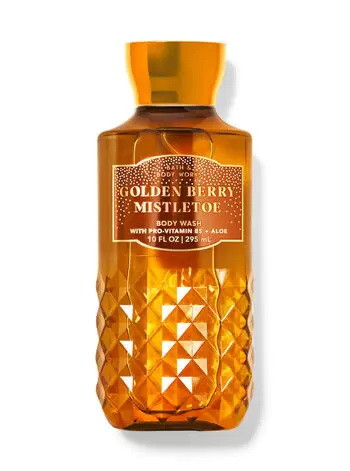 Жіночий гель для душу Bath and Body Works Golden Berry Mistletoe 295 мл