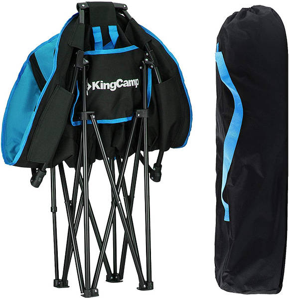 KingCamp Moon Leisure Chair Black Blue KC3816
