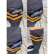 Термошкарпетки з двостороннім підігрівом мультирозмірні "Eco-Obigriv Turbo 3D 5000" з регулюванням t 40-60 °C, акумуляторні, фото 3