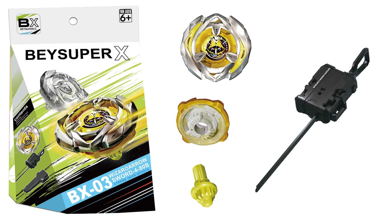 Бейблейд X Візард Арроу BX03 Beyblade X Wizard Arrow BX-03 з пусковим пристроєм