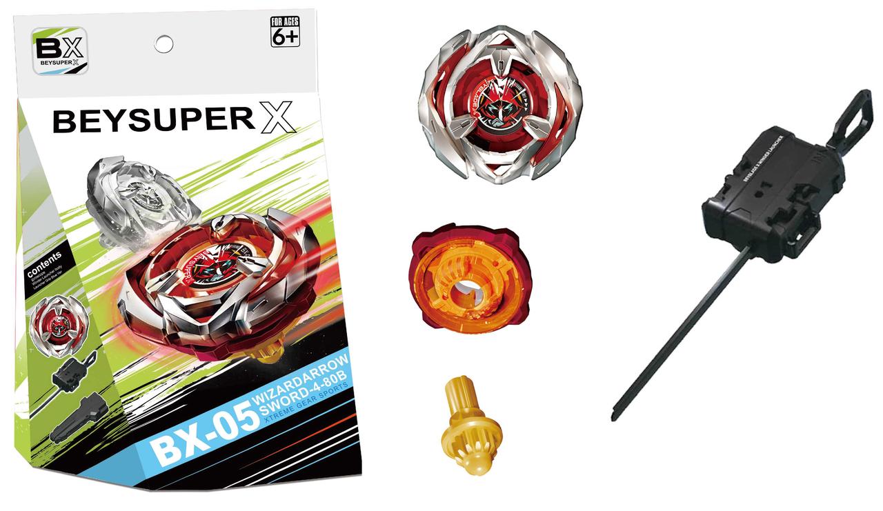 Бейблейд X Візард Арроу BX05 Beyblade X Wizard Arrow BX-05 з пусковим пристроєм, фото 1