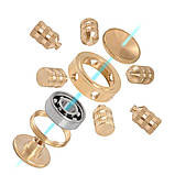 Спіннер Spinner золотий металевий, фото 3