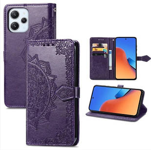 Чохол Vintage для Xiaomi Redmi 12 книжка з візитницею (різні кольори)