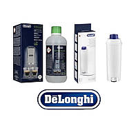 Набор для обслуживания кофеварок Delonghi (жидкость (декальценатор)) для очистки от накипи DeLonghi EcoDecalk