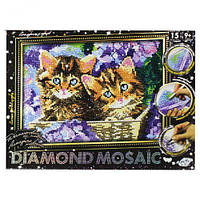 Алмазная живопись "DIAMOND MOSAIC. Котики" [tsi174981-TCI]