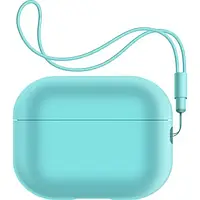 Чехол для наушников ArmorStandart Silicone Case with straps для Apple Airpods Pro 2 Mint (ARM68615)