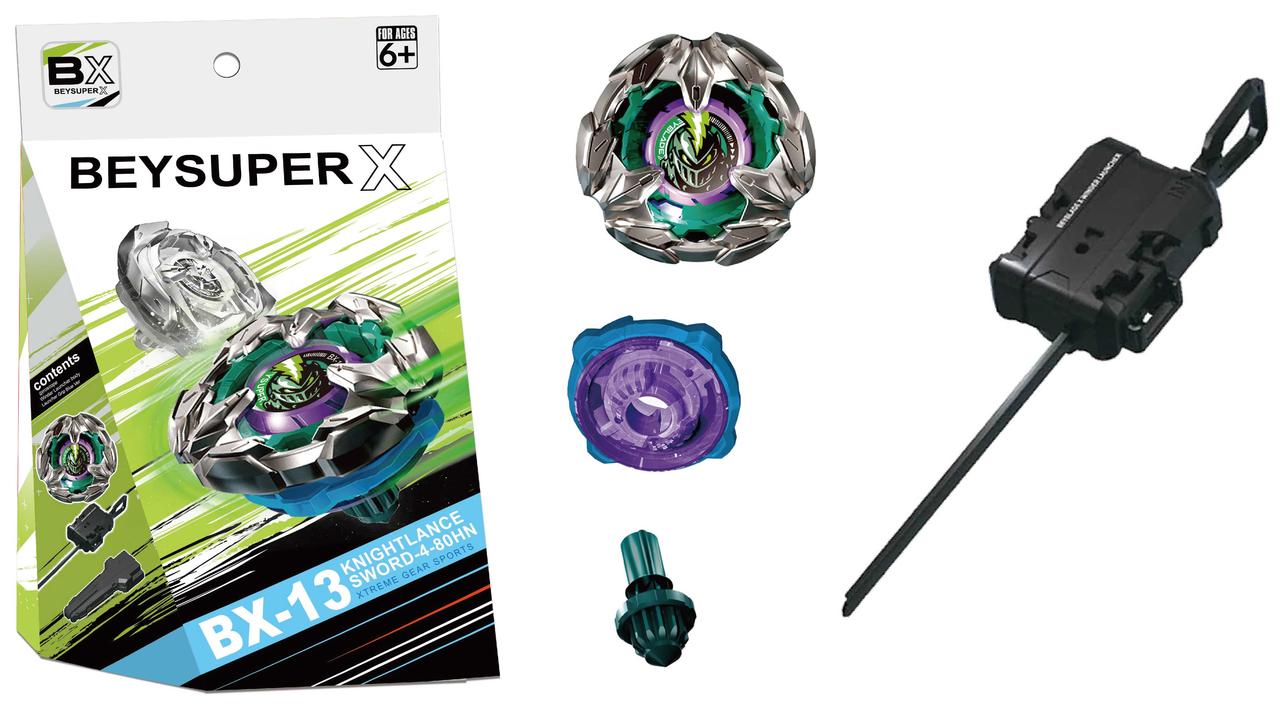Бейблейд X Booster Найтленс BX13 Beyblade X Knight Lance BX-13 з пусковим пристроєм