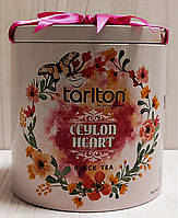 Tarlton Ceylon Heart Тарлтон Бант чай черный цейлонский 100 г в жестяной банке