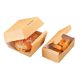 Коробки для бургерів, сендвічей, хот-догів, нагетсів