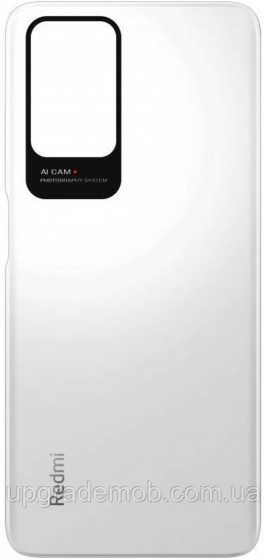 Задня кришка Xiaomi Redmi 10/Redmi 10 2022/Redmi 10 Prime/Redmi 10 Prime 2022 біла Pebble White оригінал