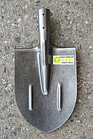 Лопата Рельсовая сталь штыковая короткая с ребрами сверхпрочная без черенка