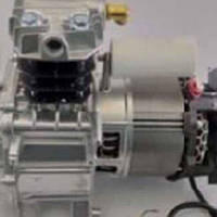 Двигатель в сборе на компрессор d=47 мм