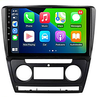 Штатная магнитола Skoda Octavia 2004-2013 4/32Gb 4G Carplay экран 10.1" Автомагнитола на Android 11