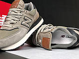 Чоловічі кросівки New Balance 574 Classic замшеві спортивні для бігу різнобарвні, фото 7