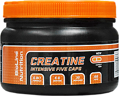 Креатин Creatine Intensive Five Caps Bioline Nutrition 150 капсул