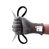 Рукавички захисні від порізів Cut resistant gloves антипоріз, XL, фото 4