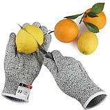 Рукавички захисні від порізів Cut resistant gloves антипоріз, XL, фото 5