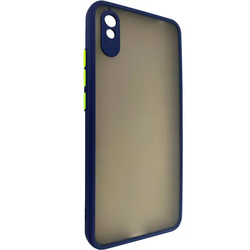 Чохол Matte Armor Xiaomi Redmi 9A / 9i / 9AT Blue-Yellow