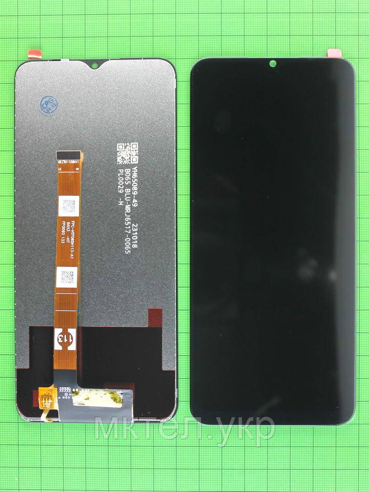 Дисплей OPPO A16 з сенсором, чорний Original PRC