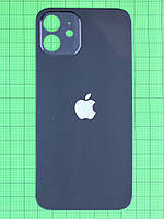 Задняя крышка корпуса Apple iPhone 12 черная Original PRC