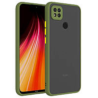 Чохол Matte Armor Xiaomi Redmi 9C / 10A Khaki - Yellow