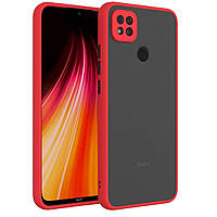Чохол Matte Armor Xiaomi Redmi 9C / 10A Red - Black