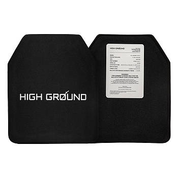 Керамічні бронеплити 6 класу High Ground з демфером 2.8 кг (2 шт)
