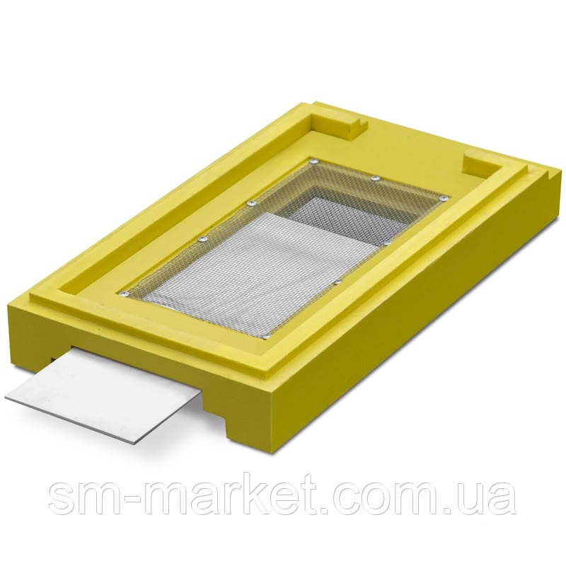 Засувка ПВХ на дно 6-ти та 12-ти рамкового вулика кольорова BeeStar