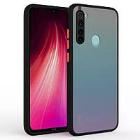 Чохол Matte Armor Xiaomi Redmi Note 8T Black - Red