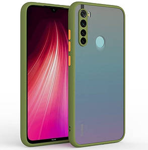 Чохол Matte Armor Xiaomi Redmi Note 8T Khaki - Yellow, фото 1