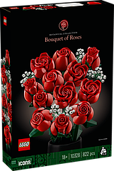 Конструктор Лего-конс Букет троянд Lego Icons Bouquet of Roses 10328