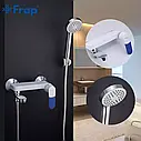 Змішувач для ванни Frap F3234, білий/хром, фото 5
