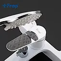 Змішувач для ванни Frap F3245, білий/хром, фото 6