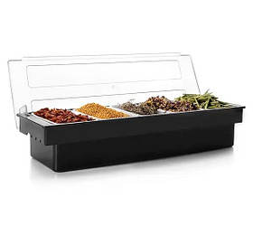 Ящик барний Lacor на 5 відділень 50х16 см h9 см (61135 L)