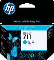 Картридж HP No.711 DesignJet T120/T125/T130/T520 Cyan CZ130A (код 1430253)