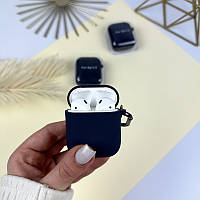 Силиконовый чехол для AirPods 1/2 Dark blue (8)