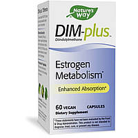 Метаболизм эстрогенов, DIM-plus, Estrogen Metabolism, Nature's Way, 60 вегетарианских капсул