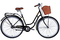 Велосипед 28" Dorozhnik RETRO 2024 (чорний)