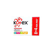 Тампоны Kotex Normal 8+4 шт