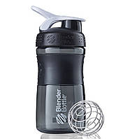 Шейкер спортивний (пляшка) BlenderBottle SportMixer Flip 20oz/590ml Black/White "Wr"