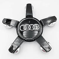 Колпак звезда в литой диск AUDI (Ауди) 150 мм Чёрный Audi Q7 (4L0601165D)