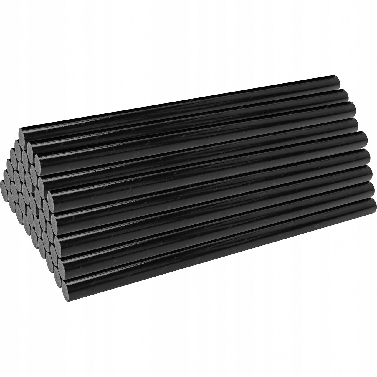 Клей силіконовий у стрижнях чорний 11мм х 270 мм 39шт 1 кг (2078), фото 1