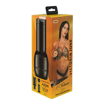 Мастурбатор Kiiroo Feel Victoria June Mouth Stroker PBC сумісний з PowerBlow та Keon Bomba💣
