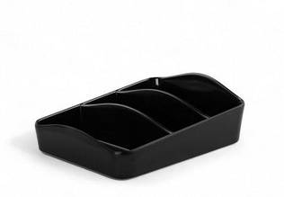 Диспенсер для чайних пакетиків One Chef на 3 поділки 13х10 см h4 см пластик (610110)