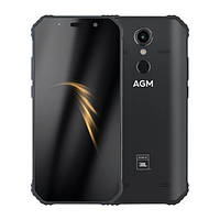 Защищенный смартфон AGM A9 4/64Gb black противоударный водонепроницаемый телефон